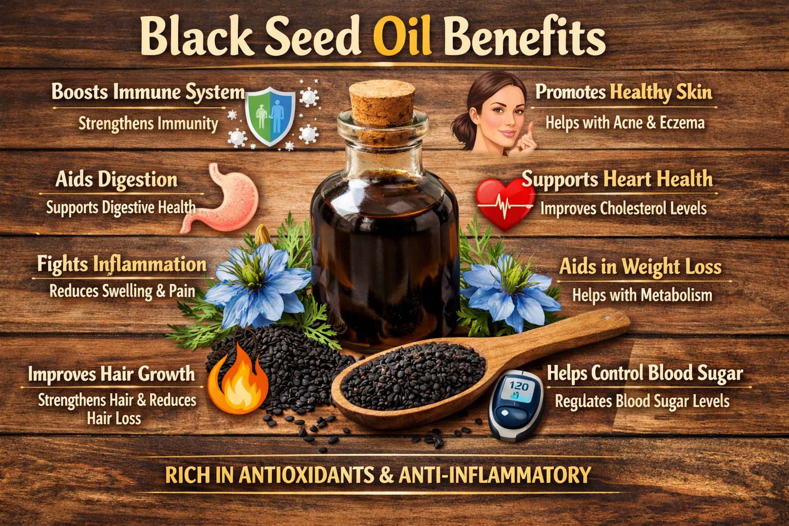 Black Seed Oil Benefits