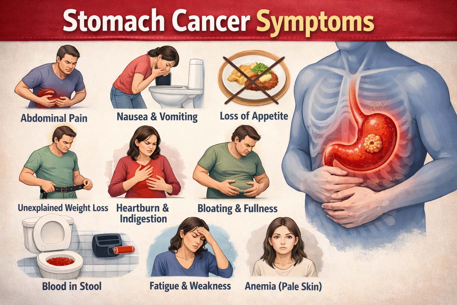 Stomach Cancer Symptoms