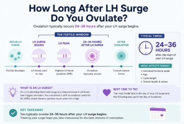 how long after lh surge do you ovulate