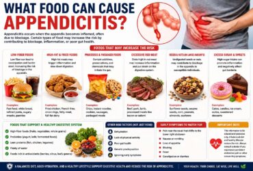 what food can cause appendicitis
