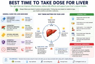 best time to take dose for liver