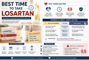 best time to take losartan