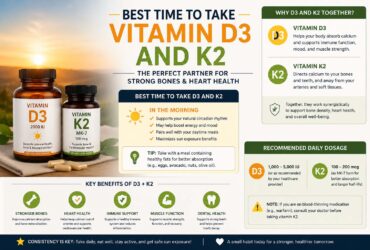 best time to take vitamin d3 and k2