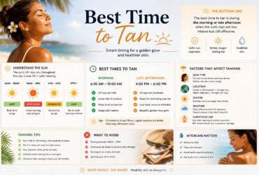 best time to tan
