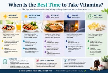 when is the best time to take vitamins
