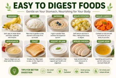 easy to digest foods