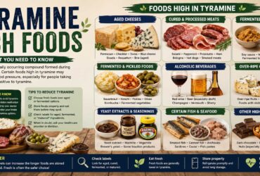 tyramine rich foods