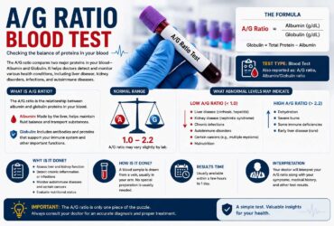 a/g ratio blood test