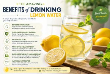 benefits of drinking lemon water