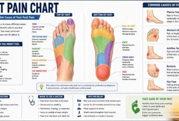 foot pain chart