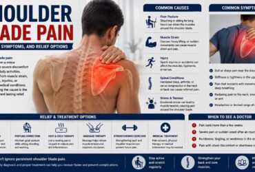 shoulder blade pain