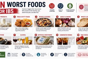 ten worst foods for ibs